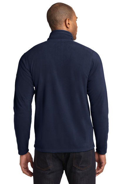 Eddie Bauer Full-Zip Microfleece Jacket - Navy - back