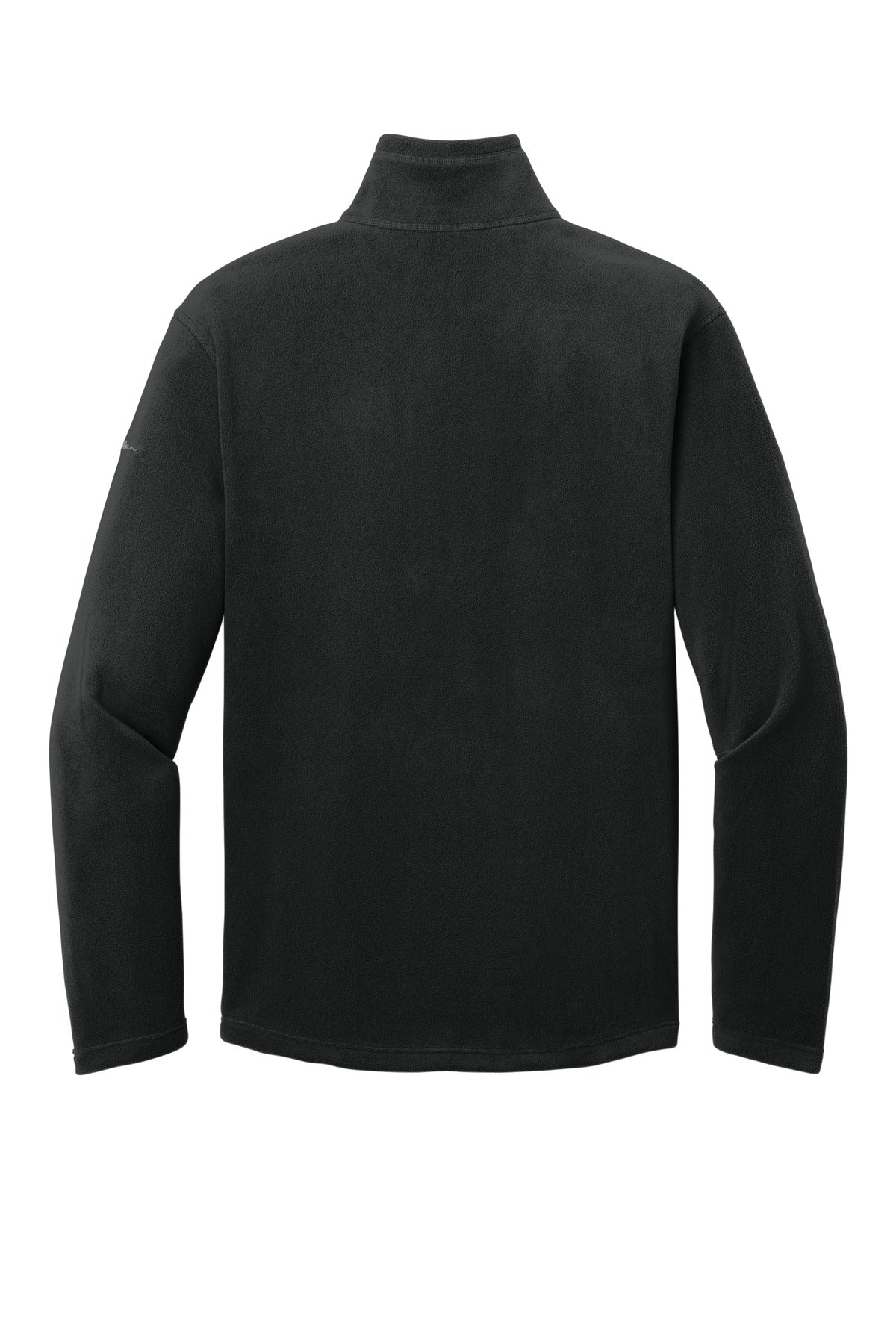 Eddie Bauer1/2-Zip Microfleece Jacket - Black - flat back