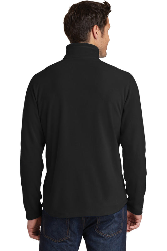 Eddie Bauer1/2-Zip Microfleece Jacket - Black - back