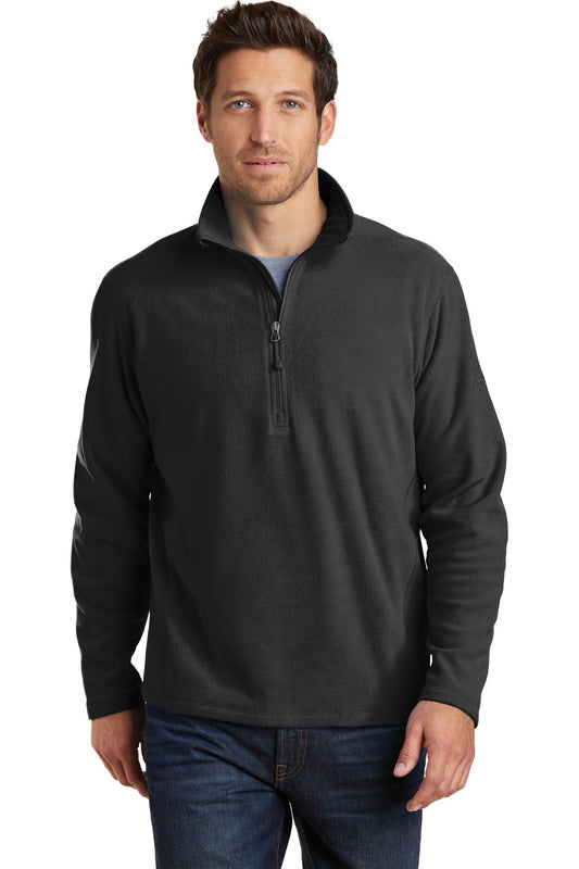 Eddie Bauer1/2-Zip Microfleece Jacket - Black - front