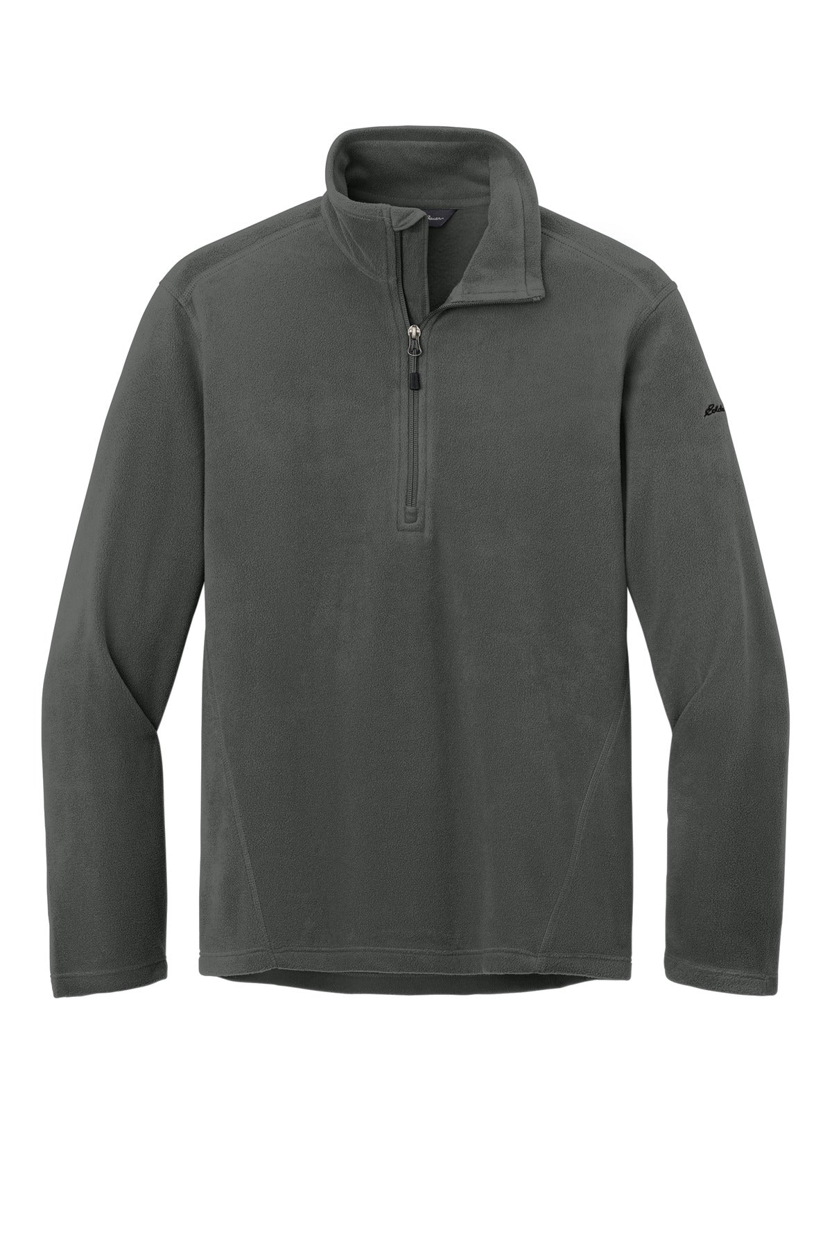 Eddie Bauer1/2-Zip Microfleece Jacket - Grey Steel - flat front