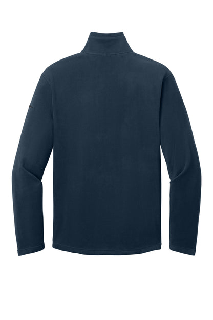 Eddie Bauer1/2-Zip Microfleece Jacket - Navy - flat back