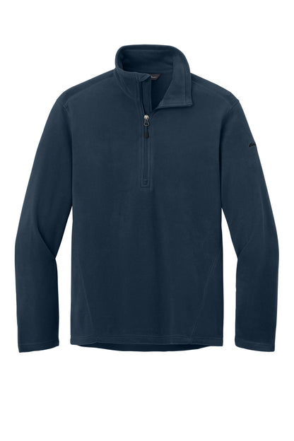 Eddie Bauer1/2-Zip Microfleece Jacket - Navy - flat front