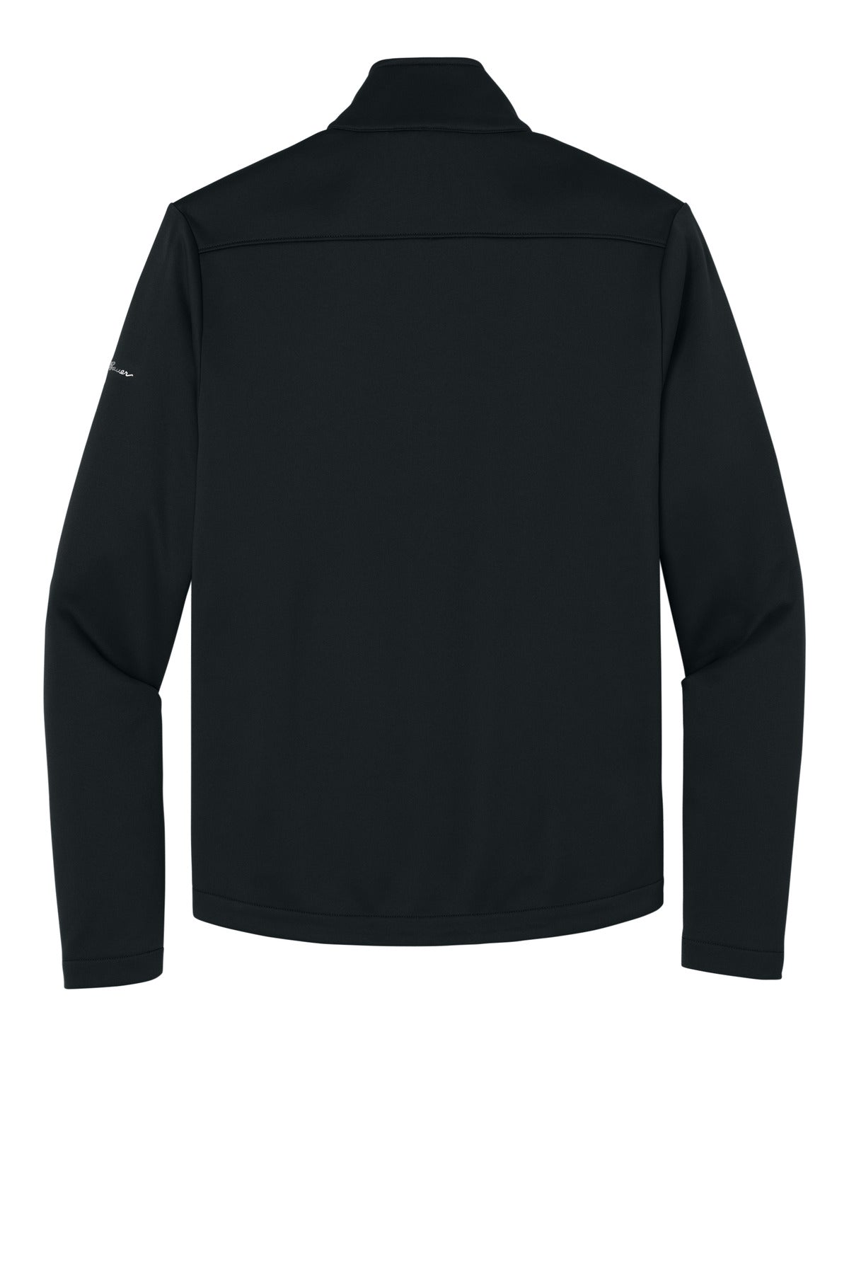 Eddie Bauer Smooth Mid Layer Fleece 1/2-Zip - Black - flat back
