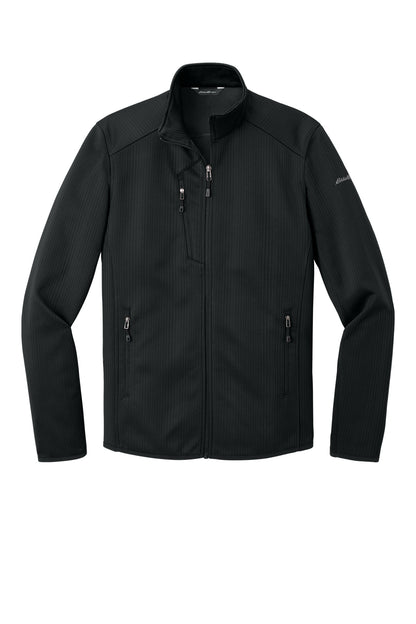 Eddie Bauer Dash Full-Zip Fleece Jacket - Black - flat front