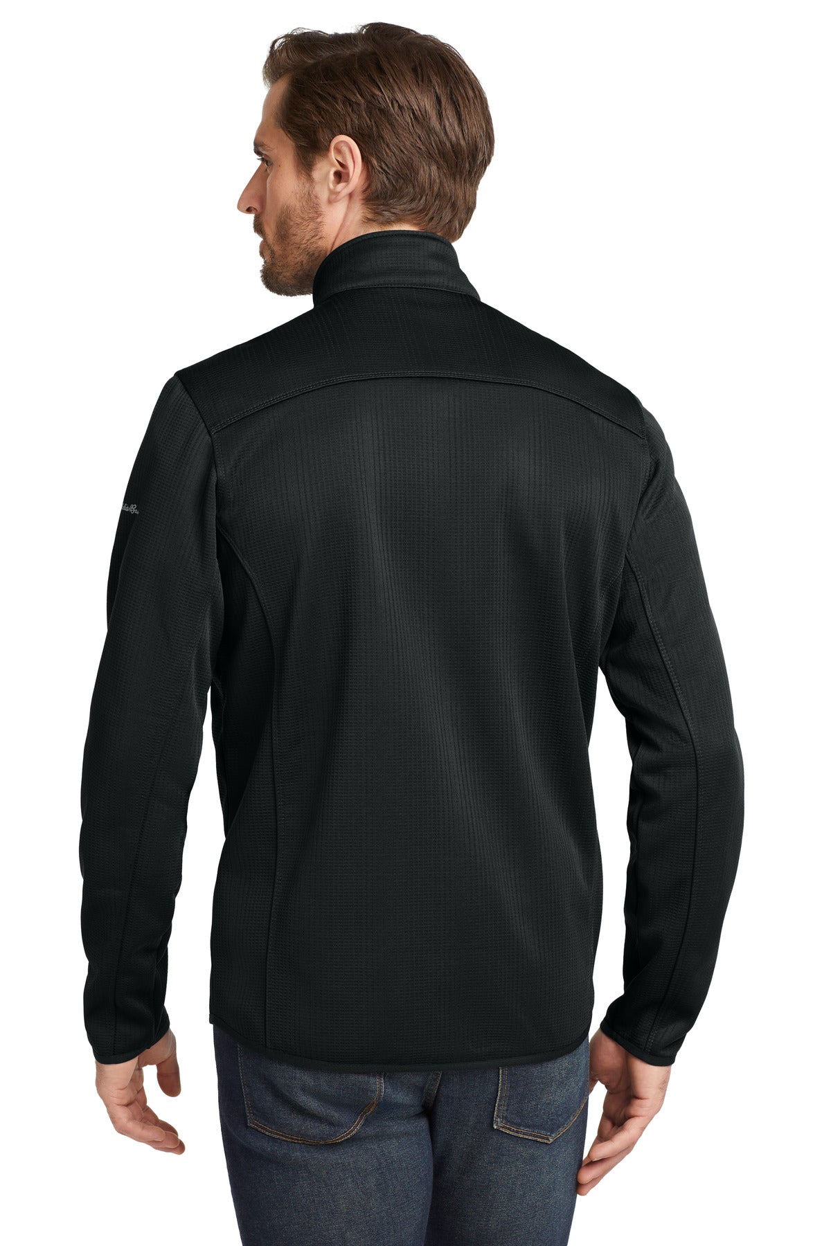 Eddie Bauer Dash Full-Zip Fleece Jacket - Black - back