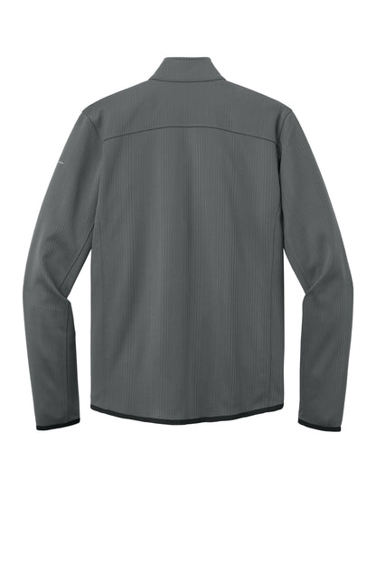 Eddie Bauer Dash Full-Zip Fleece Jacket - Grey Steel - flat back