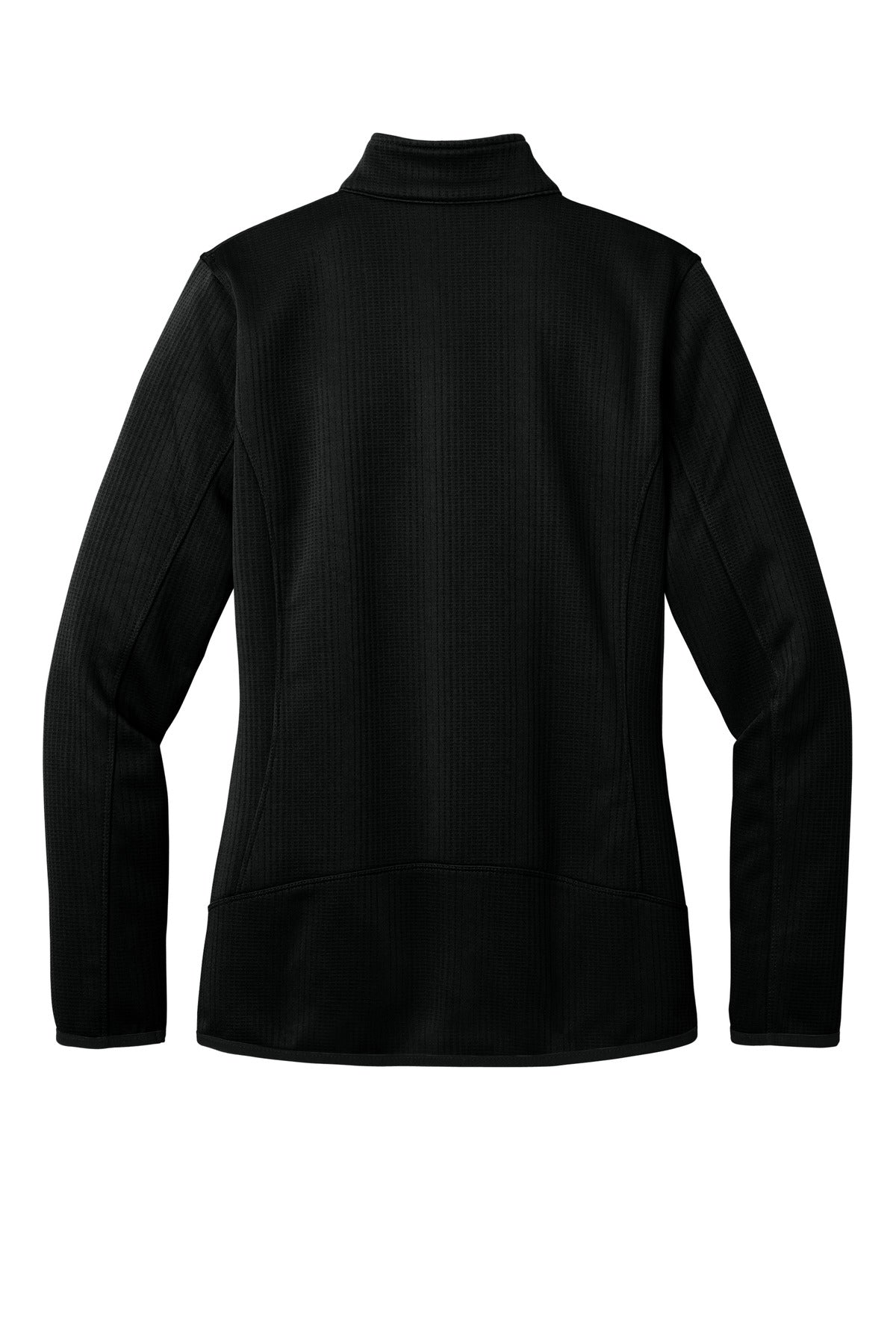 Eddie Bauer Women's Dash Full-Zip Fleece Jacket - Black - flat back