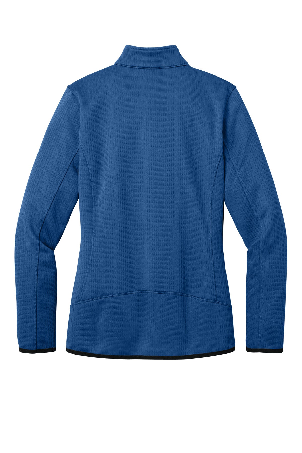 Eddie Bauer Women's Dash Full-Zip Fleece Jacket - Cobalt Blue - flat back