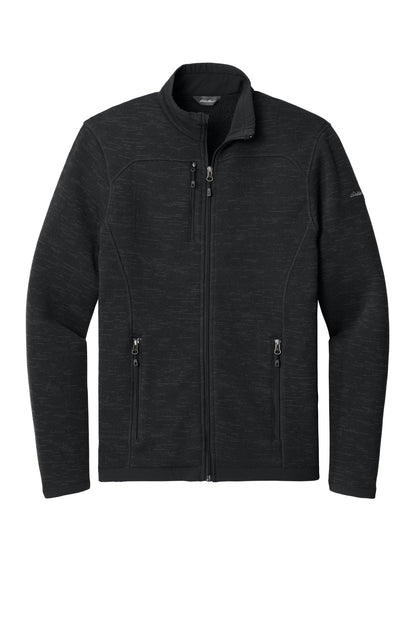 Eddie Bauer Sweater Fleece Full-Zip - Black - flat front