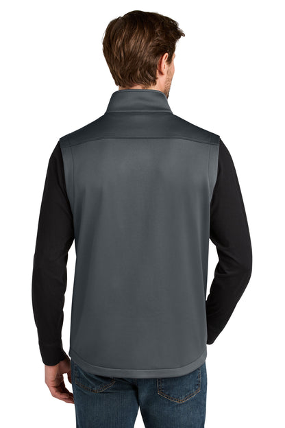 Eddie Bauer Smooth Mid Layer Fleece Vest - Iron Gate - back