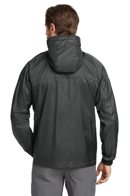 Eddie Bauer Packable Wind Jacket - Grey Steel - back