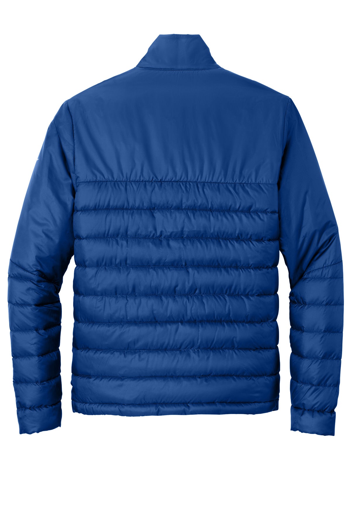 Eddie Bauer Quilted Jacket - Cobalt Blue - flat back