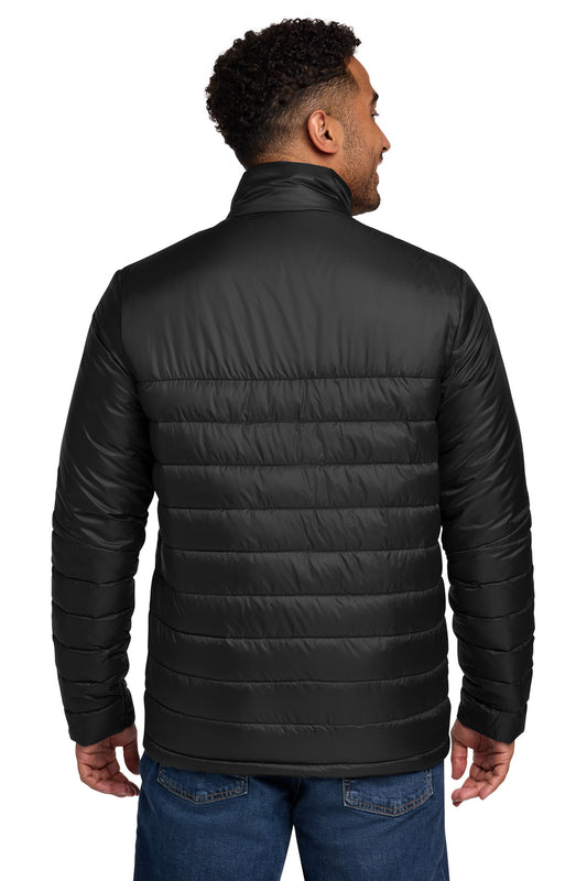 Eddie Bauer Quilted Jacket - Deep Black - back