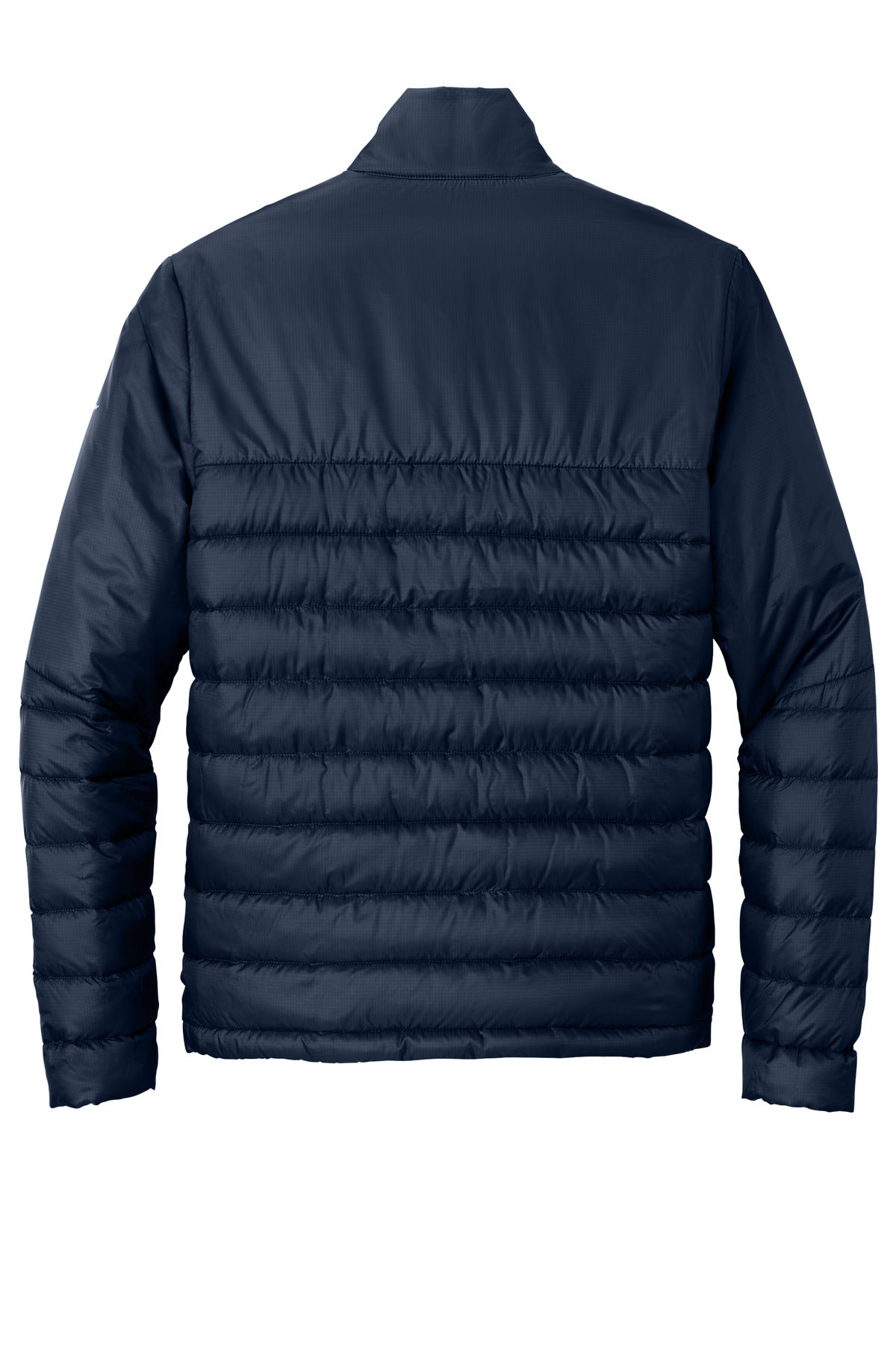 Eddie Bauer Quilted Jacket - River Blue Navy - flat back