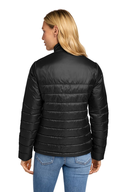 Eddie Bauer Women's Quilted Jacket - Deep Black - back