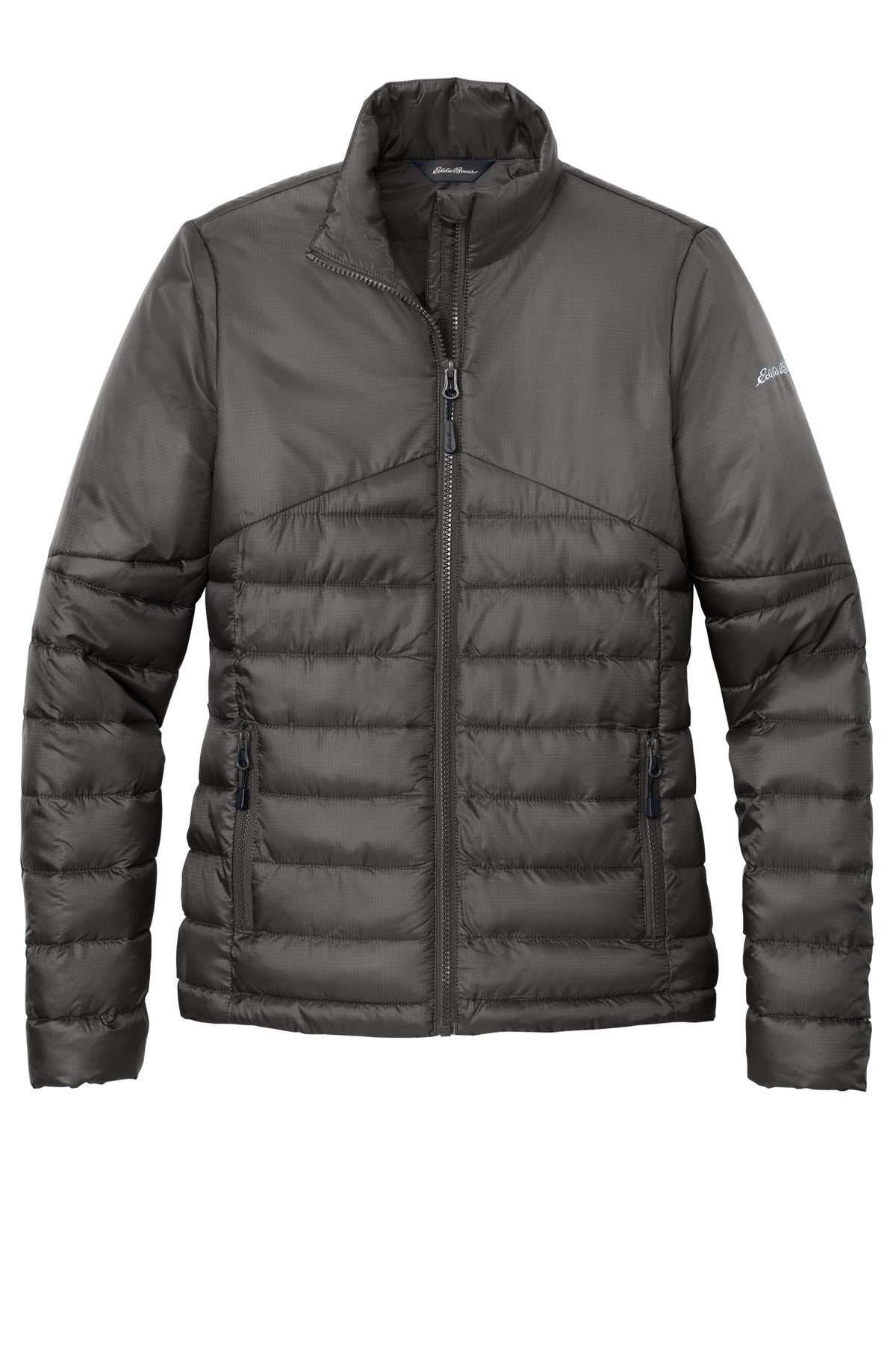 Eddie Bauer Women's Quilted Jacket - Iron Gate - flat front