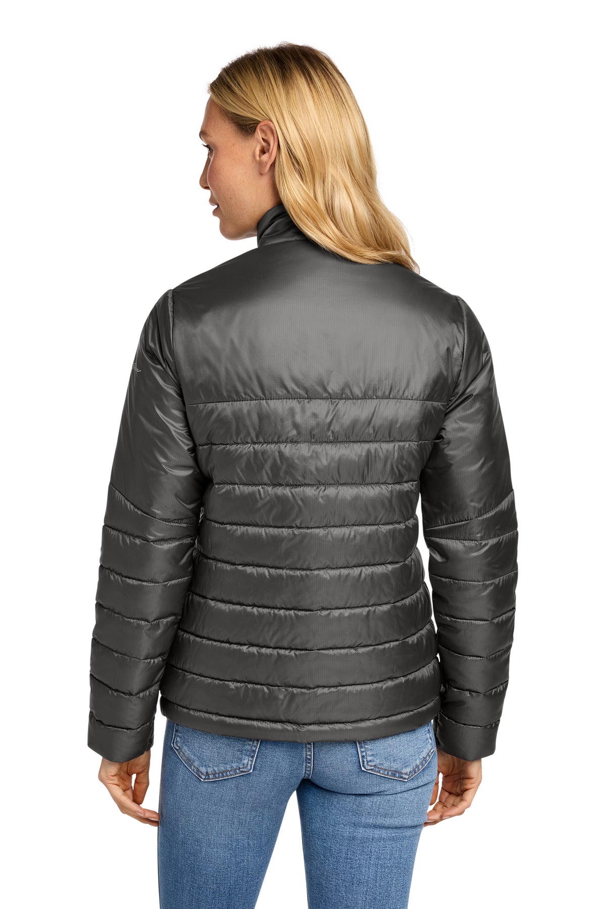 Eddie Bauer Women's Quilted Jacket - Iron Gate - back