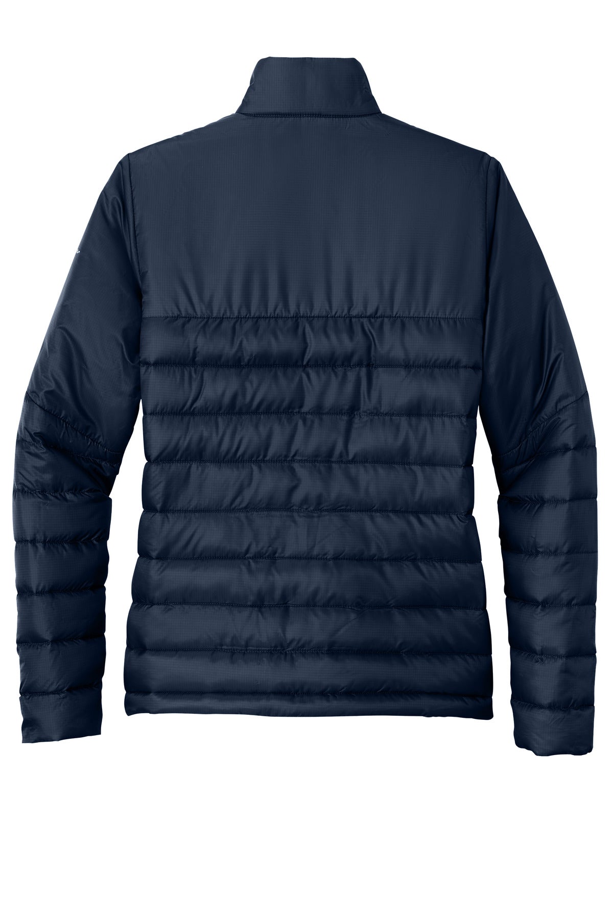 Eddie Bauer Women's Quilted Jacket - River Blue Navy - flat back