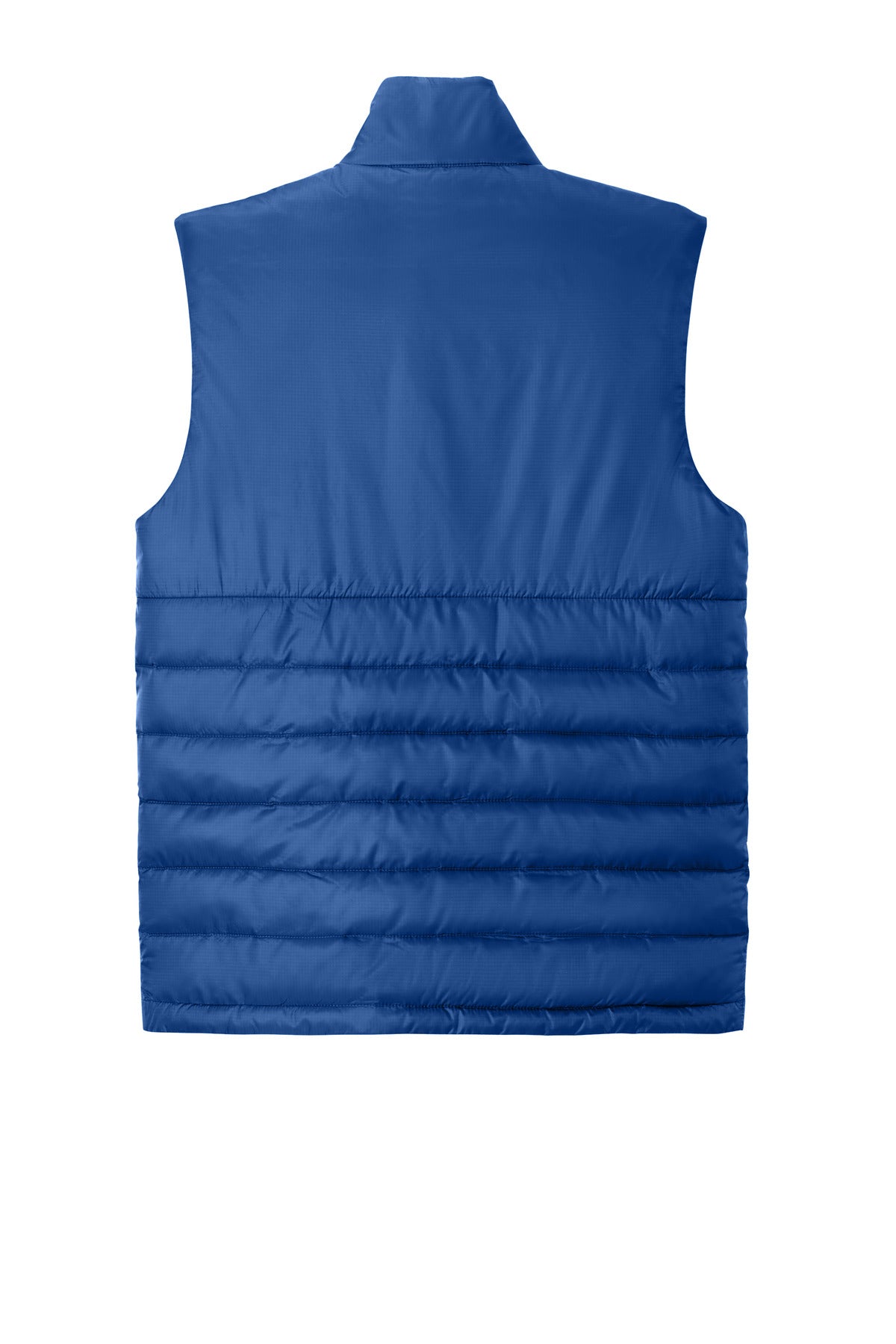 Eddie Bauer Quilted Vest - Cobalt Blue - flat back