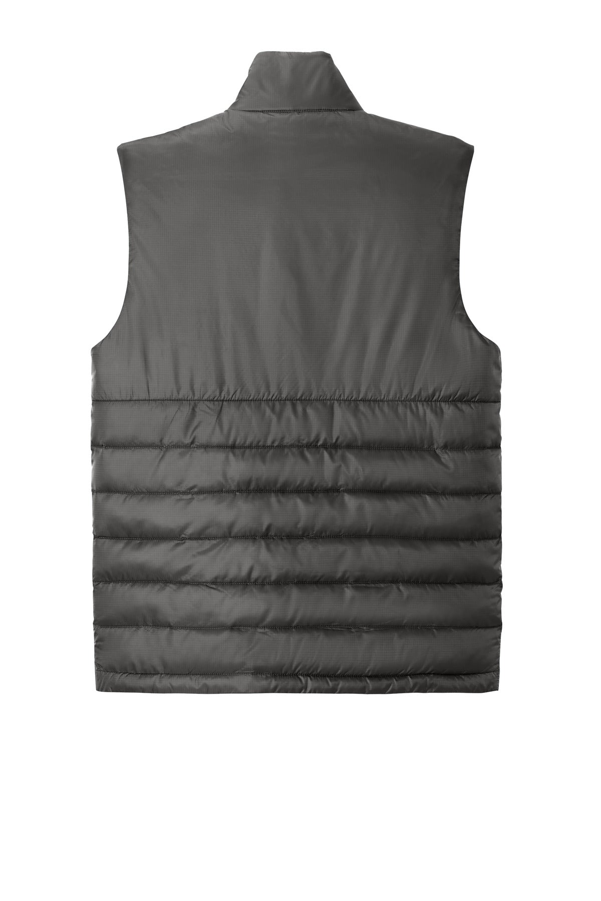 Eddie Bauer Quilted Vest - Iron Gate - flat back
