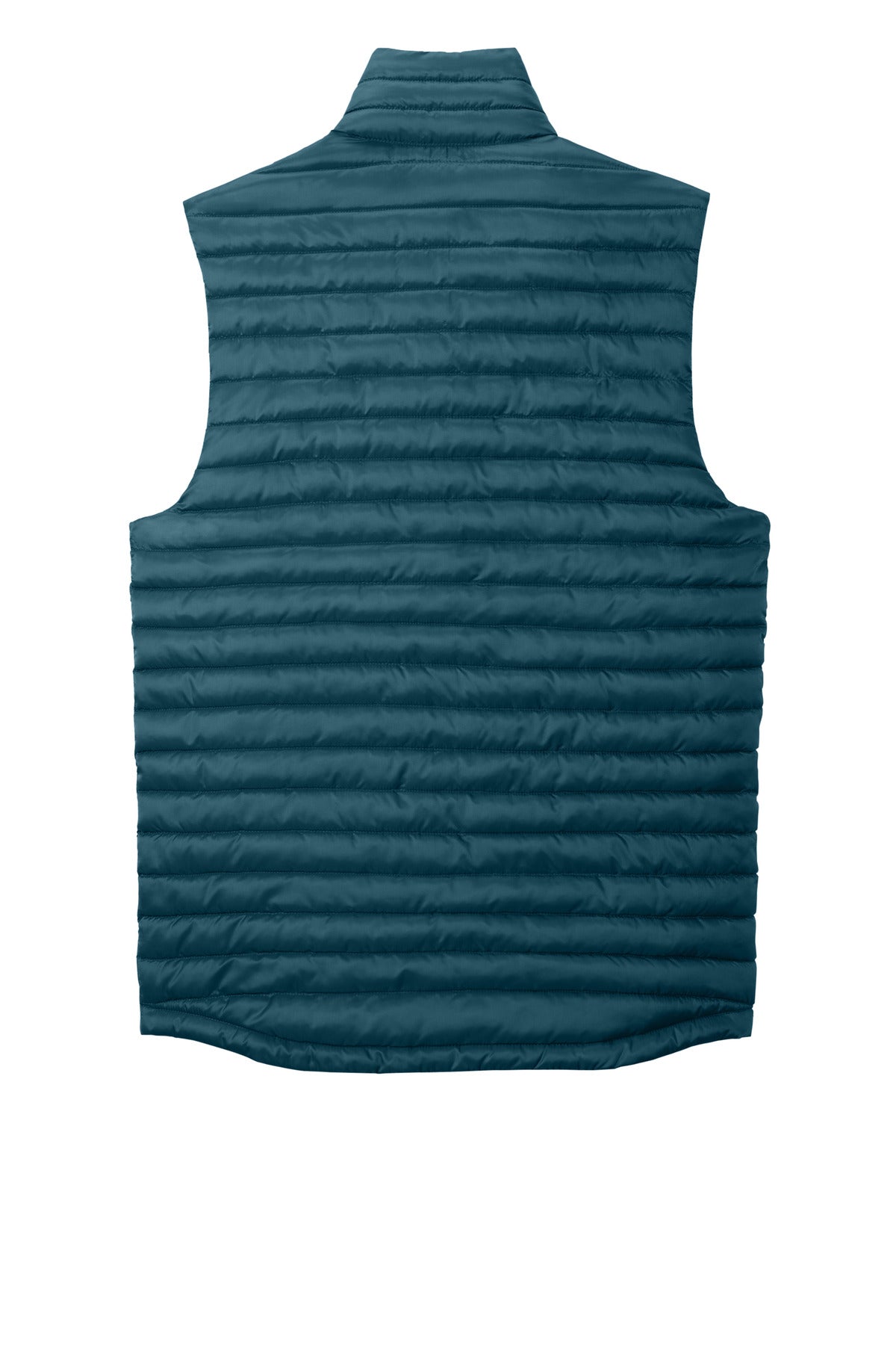 Eddie Bauer Packable Quilted Vest - Adriatic Blue - flat back