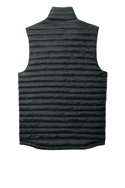 Eddie Bauer Packable Quilted Vest - Black - flat back