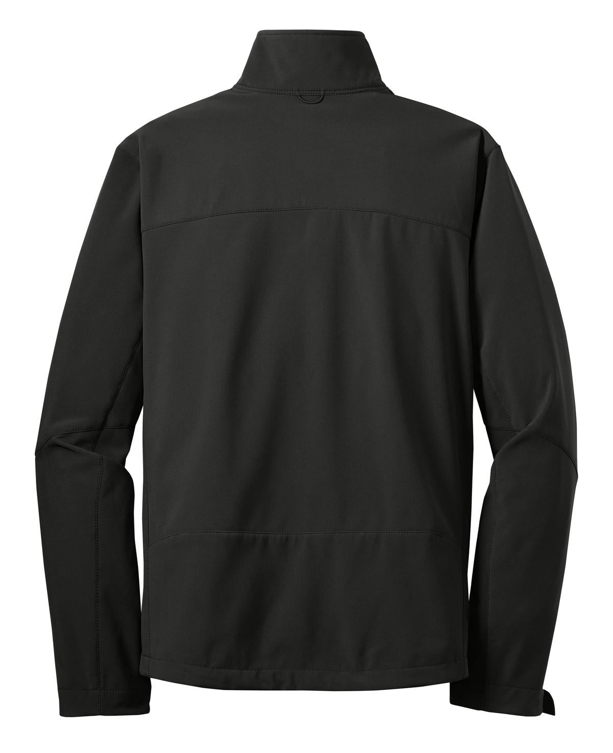 Eddie Bauer Soft Shell Jacket - Black - flat back