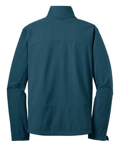 Eddie Bauer Soft Shell Jacket - Dark Adriatic - flat back
