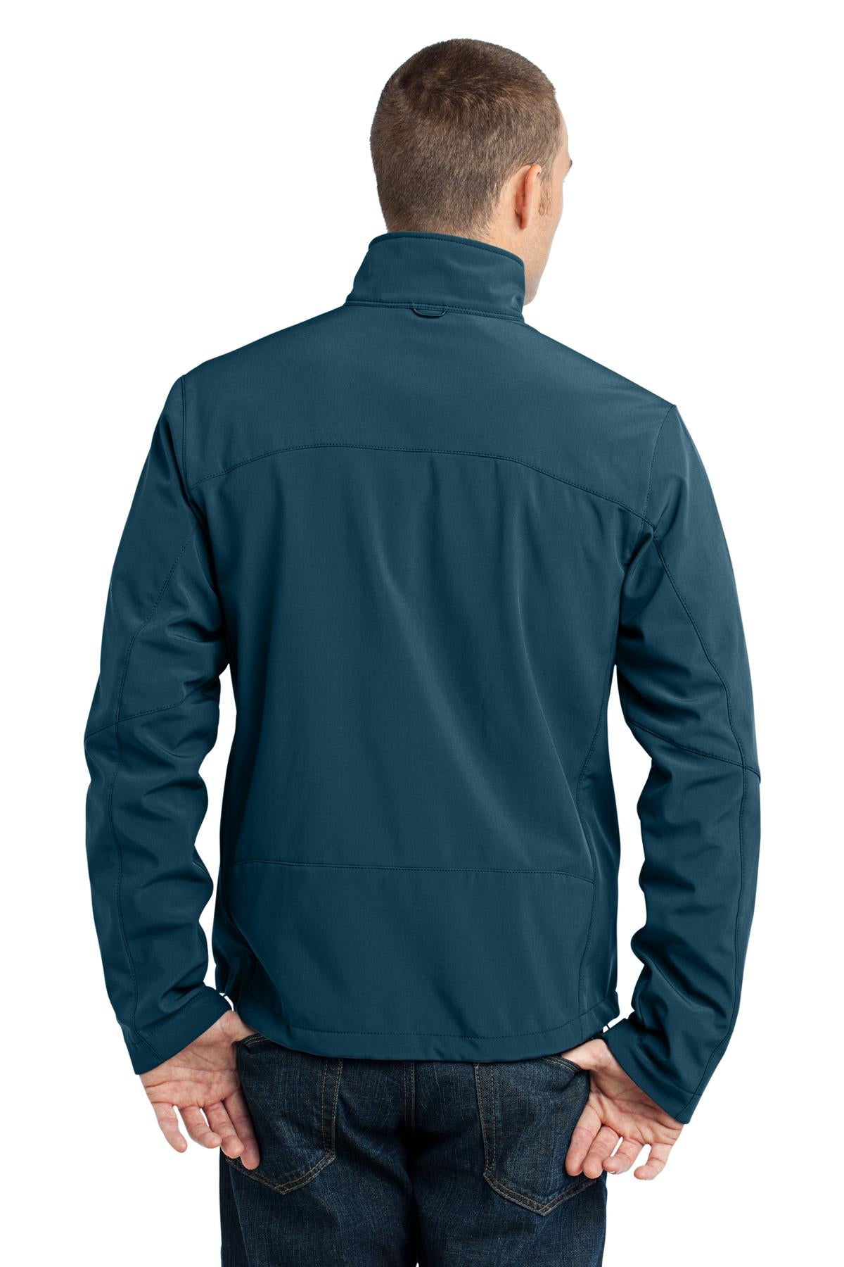 Eddie Bauer Soft Shell Jacket - Dark Adriatic - back
