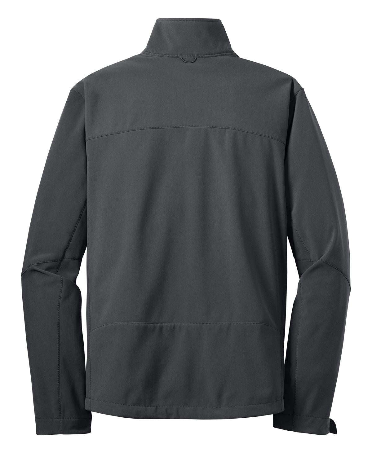 Eddie Bauer Soft Shell Jacket - Grey Steel - flat back