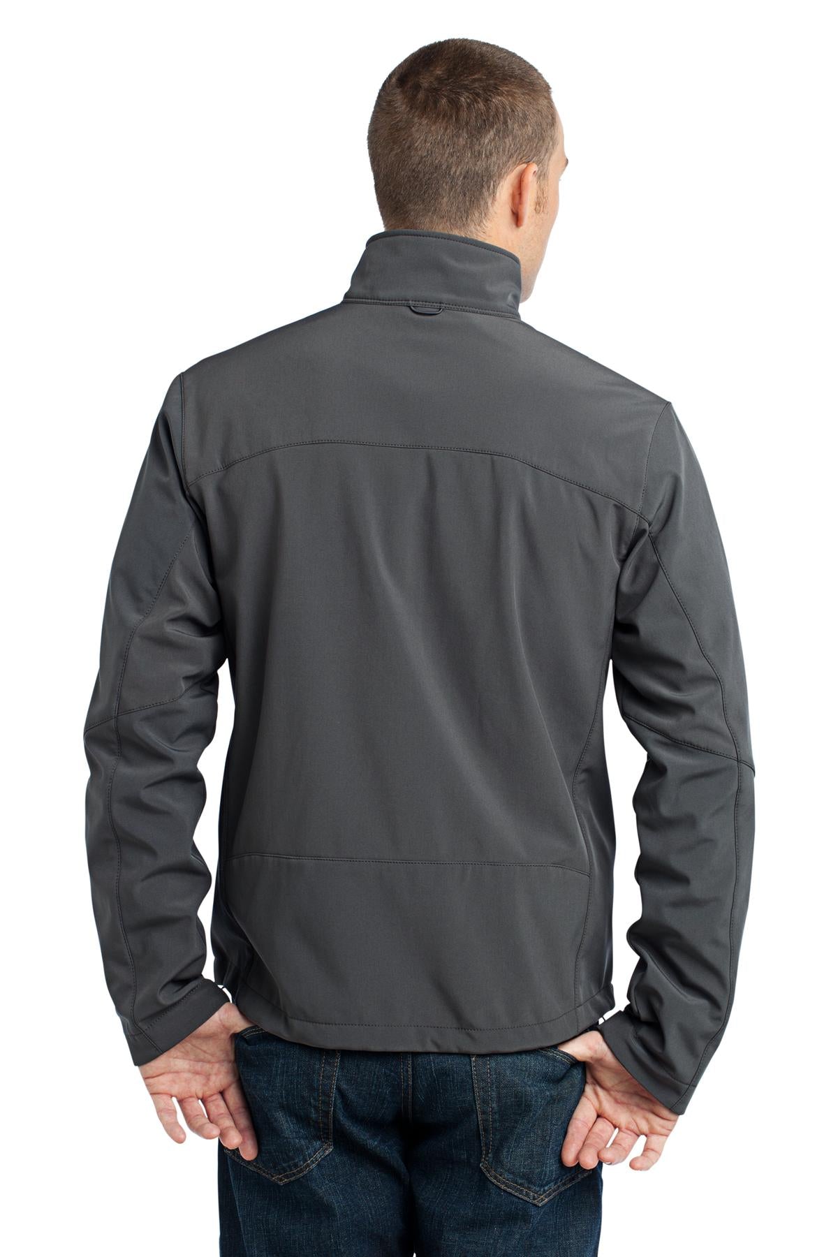 Eddie Bauer Soft Shell Jacket - Grey Steel - back