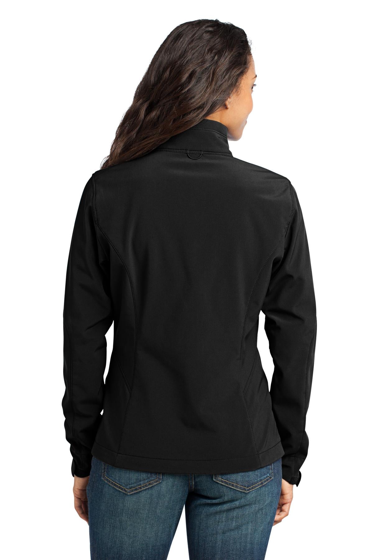 Eddie Bauer Women's Soft Shell Jacket - Black - back