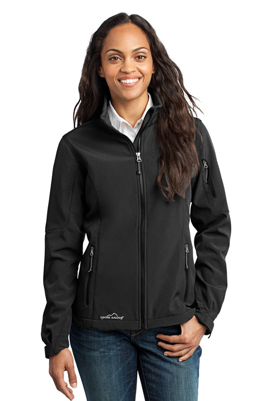 Eddie Bauer Women's Soft Shell Jacket - Black - front