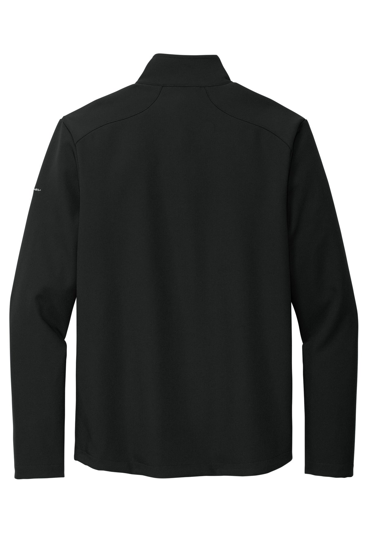 Eddie Bauer Stretch Soft Shell Jacket - Deep Black - flat back