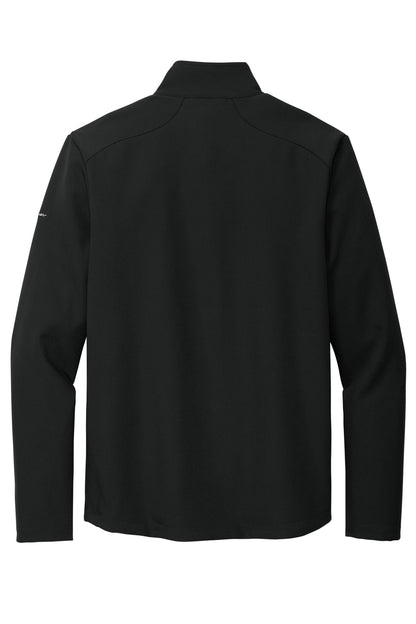 Eddie Bauer Stretch Soft Shell Jacket - Deep Black - flat back