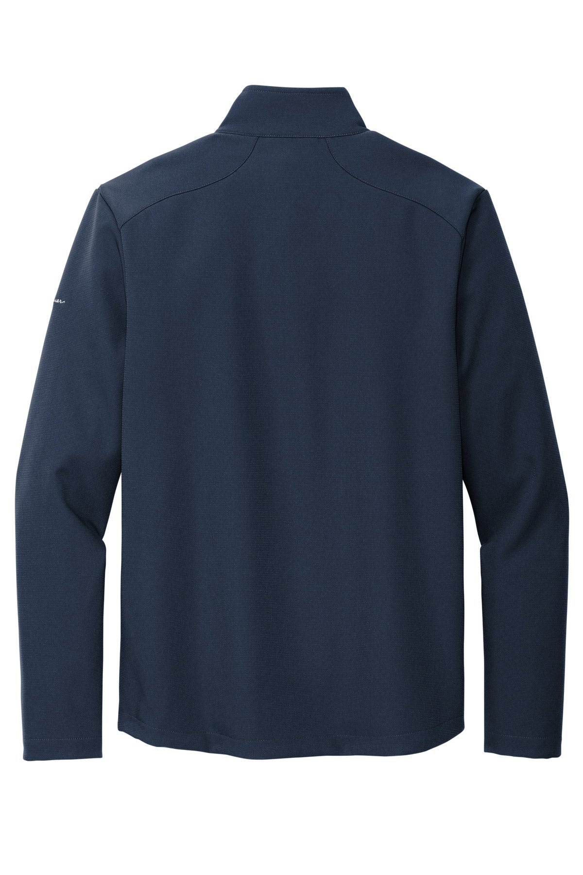 Eddie Bauer Stretch Soft Shell Jacket - River Blue Navy - flat back