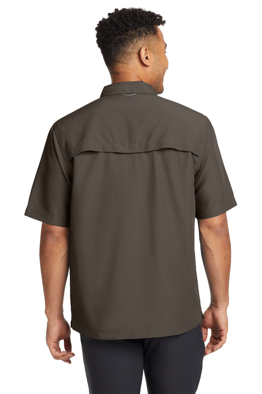 Eddie Bauer Short Sleeve Performance Fishing Shirt - Boulder - back