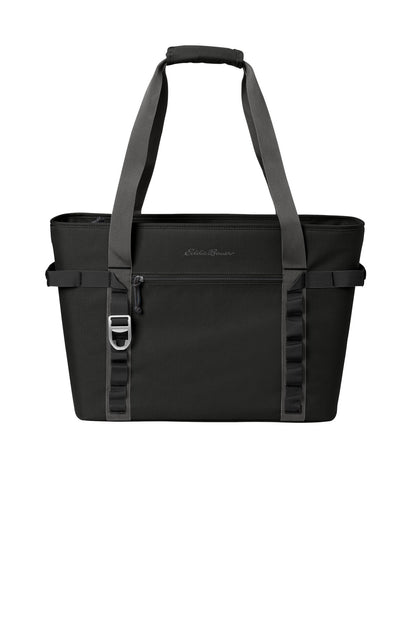 Eddie Bauer Max Cool Tote Cooler - Black/ Grey Steel - front