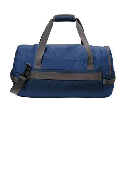 Eddie Bauer Tour Duffel - Sapphire Blue/ Grey Steel - flat back