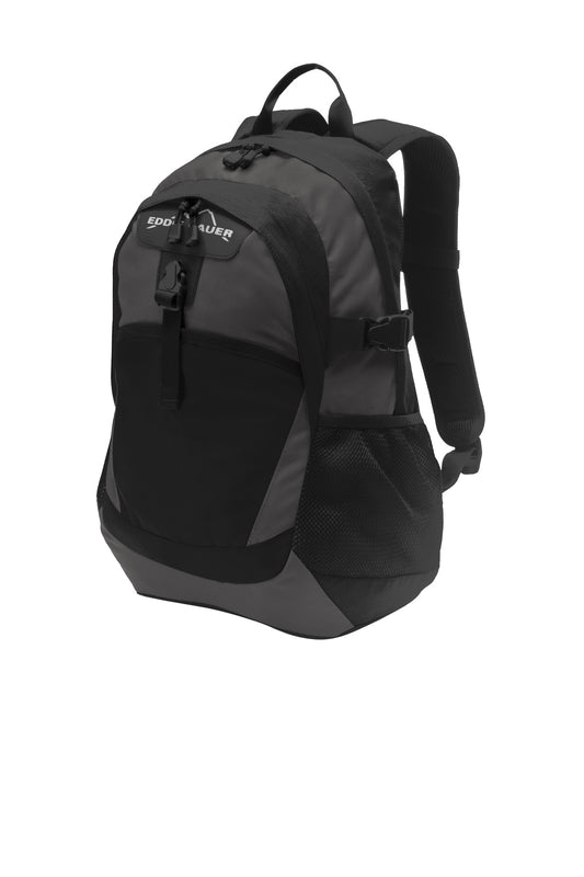 Eddie Bauer Ripstop Backpack - Black/ Grey Steel - front