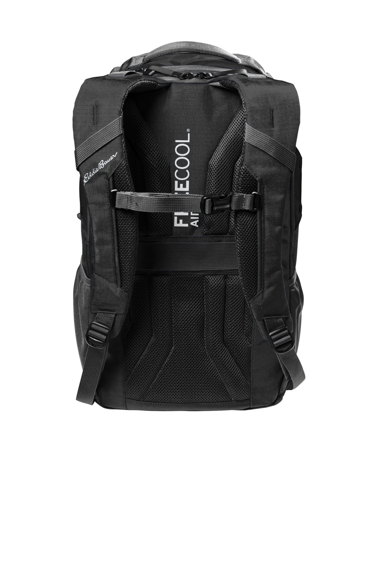Eddie Bauer Tour Backpack - Black - flat back