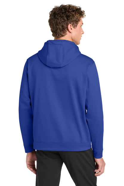 Sport-Tek Sport-Wick Fleece Hooded Pullover - True Royal - back
