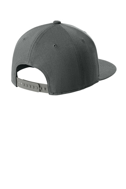 Flexfit 110 Snapback Cap - Dark Grey - flat back