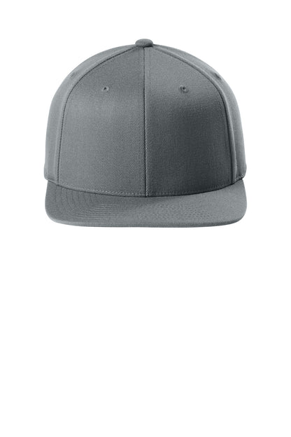 Flexfit 110 Snapback Cap - Grey - flat front