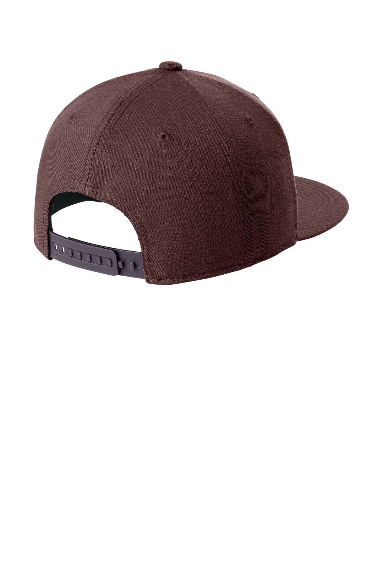Flexfit 110 Snapback Cap - Maroon - flat back