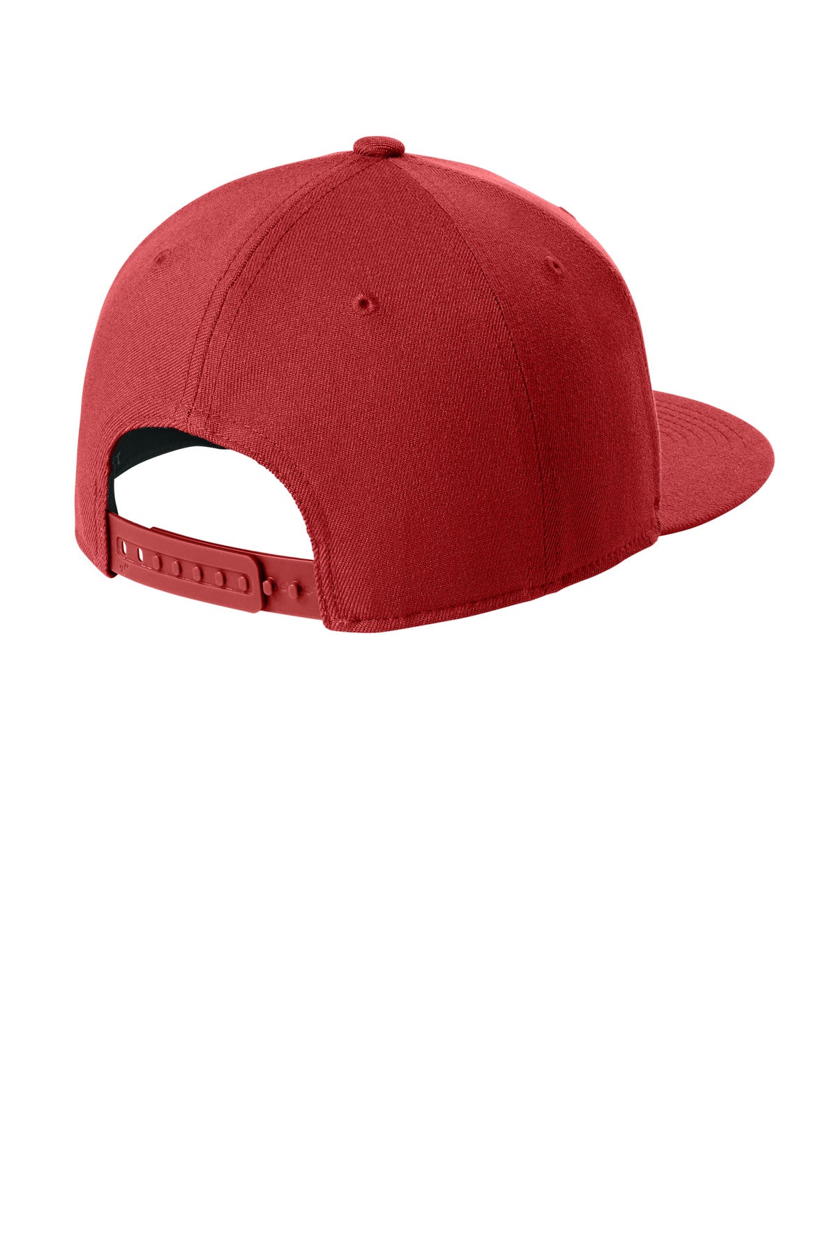 Flexfit 110 Snapback Cap - Red - flat back