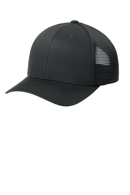 Flexfit 110 Mesh Cap - Black - front