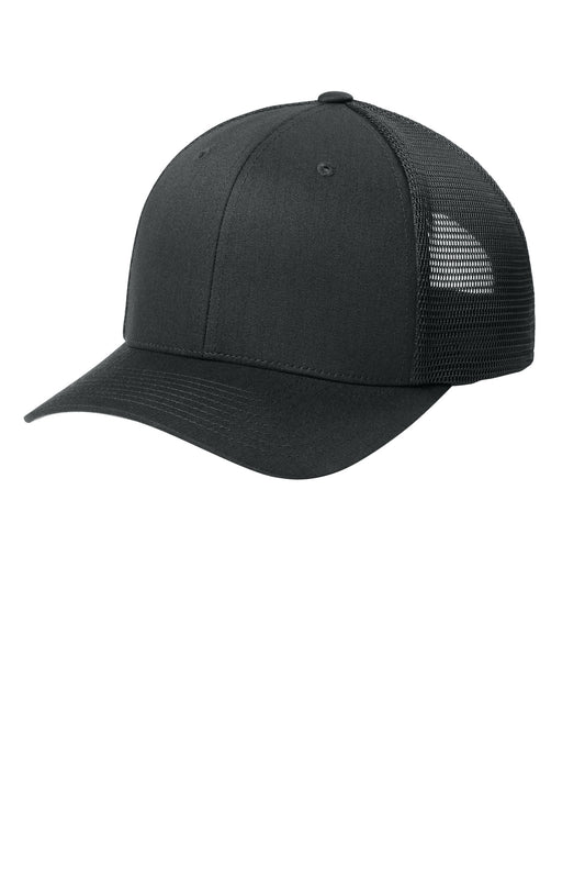 Flexfit 110 Mesh Cap - Black - front