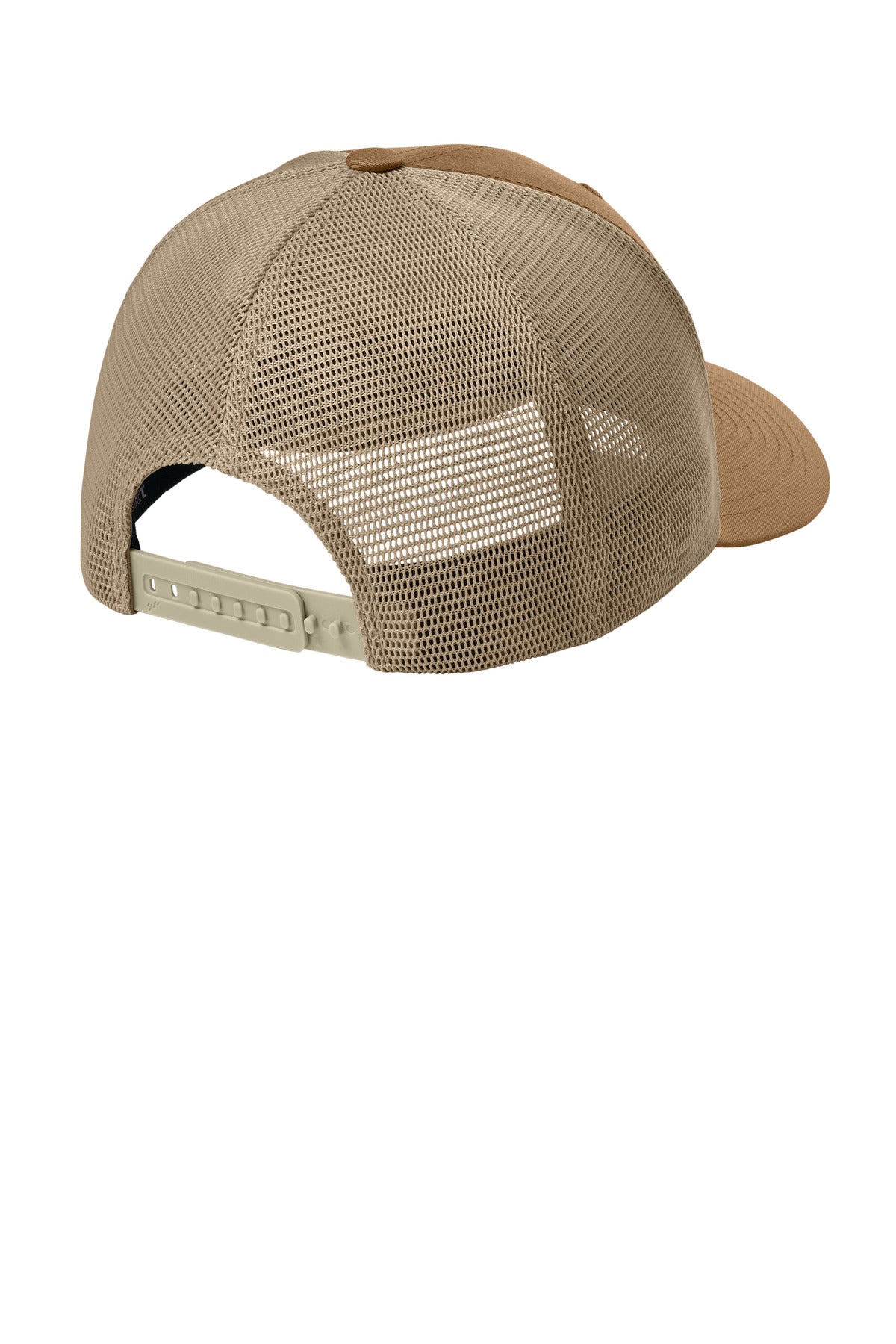 Flexfit 110 Mesh Cap - Caramel/ Khaki - flat back